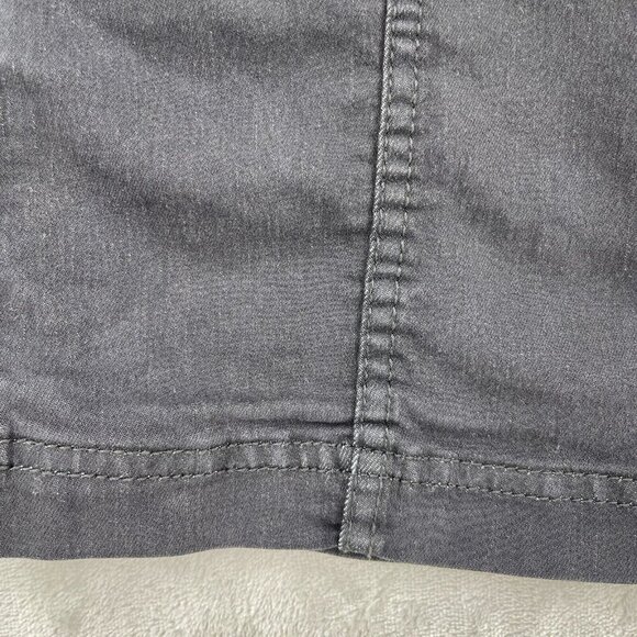 Free People Modern Femme Mini Skirt Black Stretch Denim Indie Sleaze - Picture 2 of 10